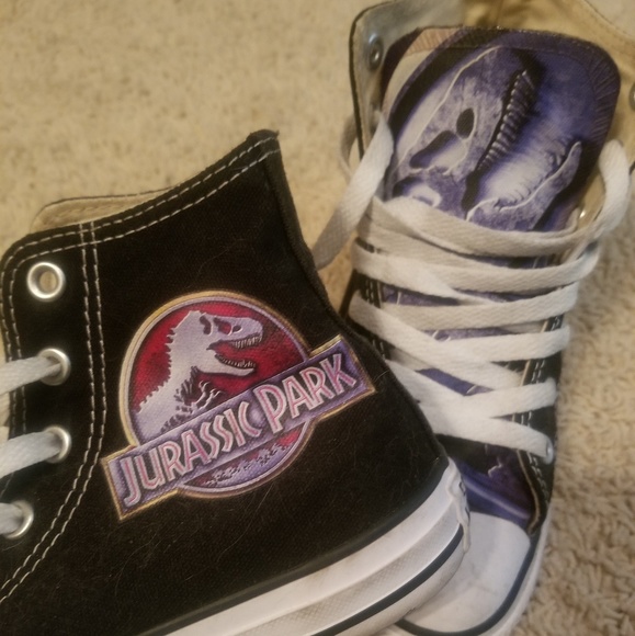 jurassic park converse shoes